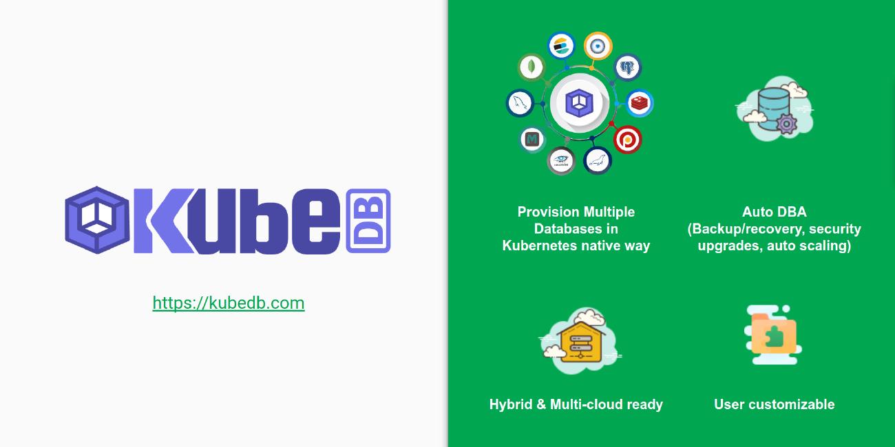 KubeDB v2021.03.17- Introducing MariaDB and Re-designed PostgreSQL operator
