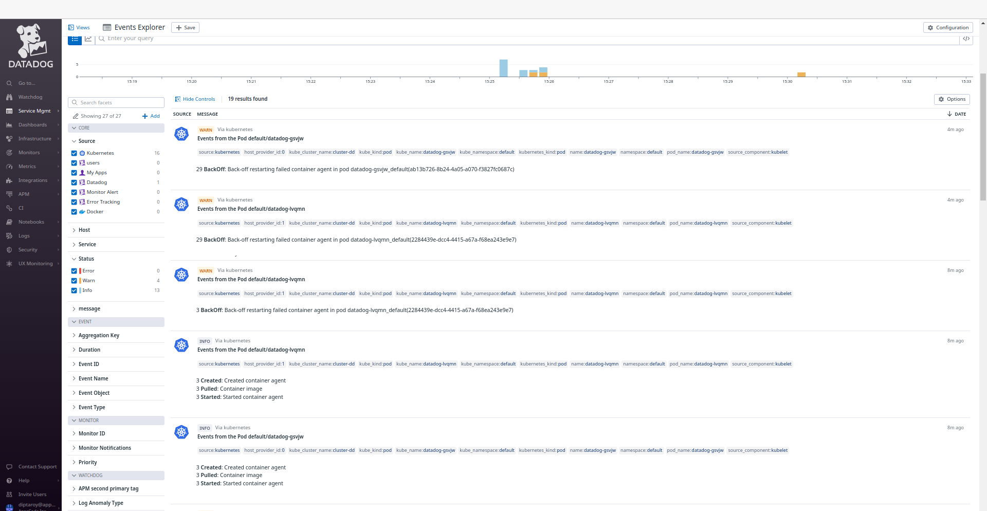 Datadog Events