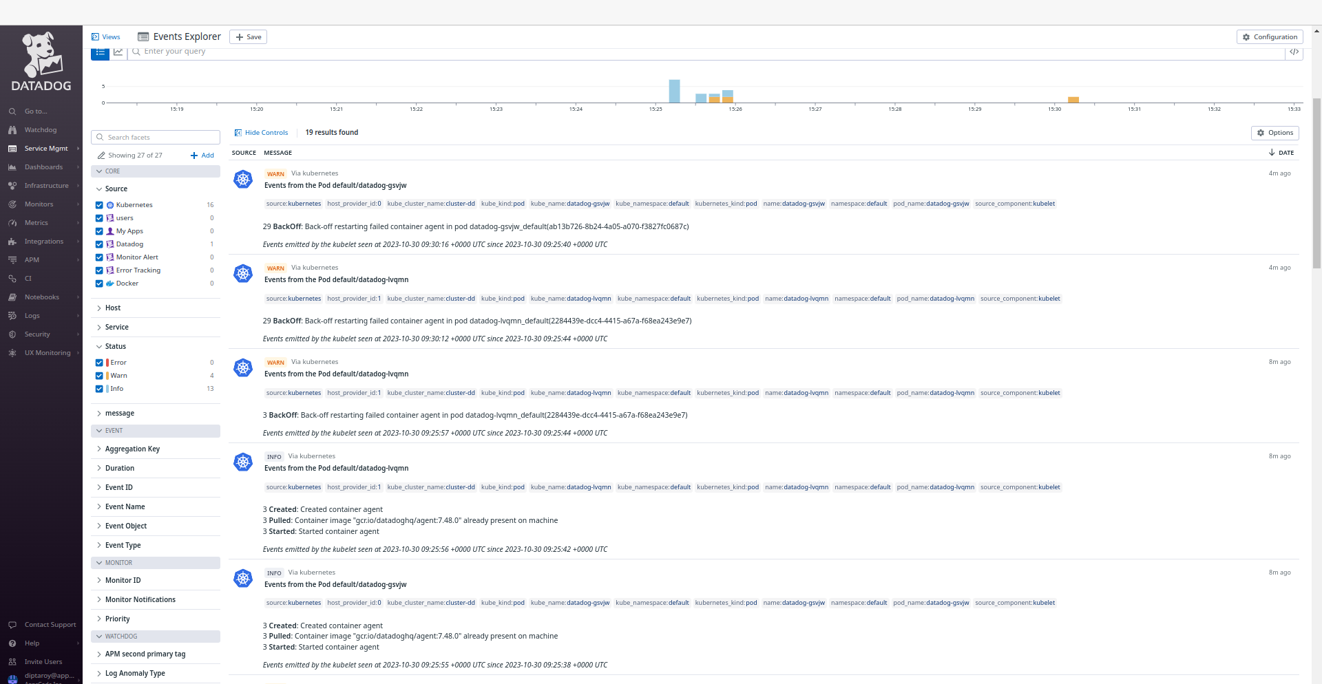 Datadog Events