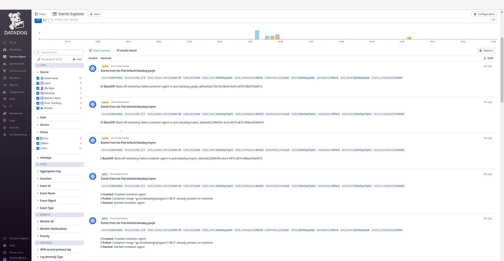 Datadog Events